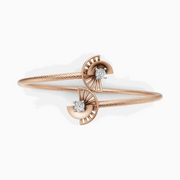 Sunray Spark Bracelet - 18Kt Rose Gold Vermeil